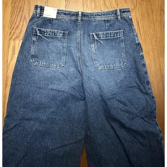 NWT LOFT High Rise Barrel Jeans Size 31/12 NEW - Picture 7 of 9